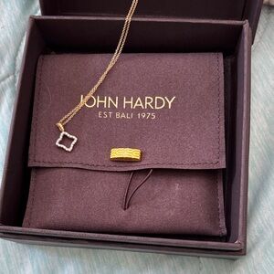 John Hardy Gold and Silver Pendant Necklace